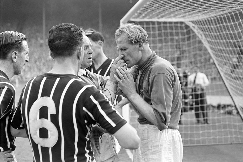 Bert Trautmann și un cadru din impresionanta-i carieră // foto: Guliver/gettyimages
