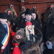 Mihaela Cambei, apariție inedită în ultima zi a anului / foto: Facebook Comuna Dofteana