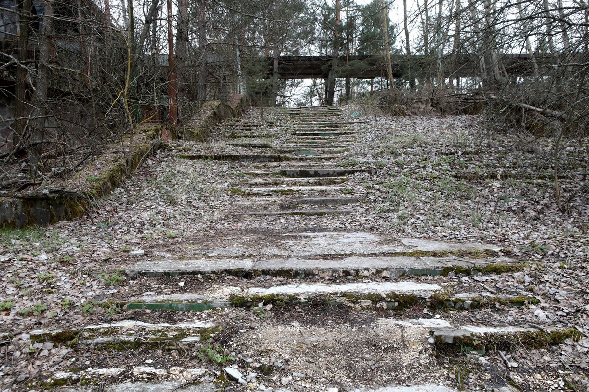 Stadionul Avanhard din Pripyat, Ucraina