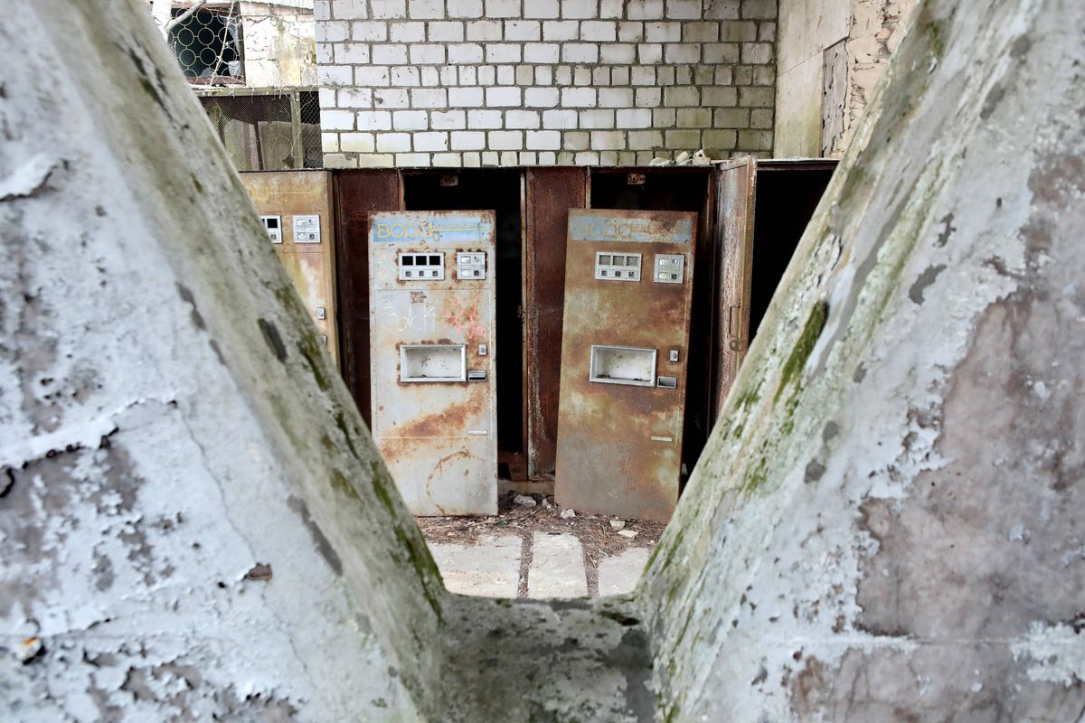 Stadionul Avanhard din Pripyat, Ucraina